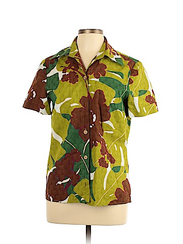 Trina Turk Short Sleeve Button-Down Shirt (view 1)