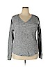 a.n.a. A New Approach 100% Cotton Gray Pullover Sweater Size 1X - photo 1