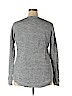 a.n.a. A New Approach 100% Cotton Gray Pullover Sweater Size 1X - photo 2