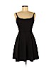 Aqua Black Casual Dress Size M - photo 1