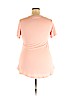 Assorted Brands Pink Short Sleeve Top Size XL - photo 2