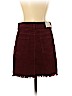 Indigo Rein 100% Cotton Burgundy Casual Skirt Size 1 - photo 2
