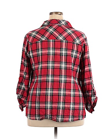 Cato Long Sleeve Button-Down Shirt (view 2)