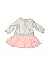 Shrinking Violet 100% Cotton Gray Dress Size 9-12 mo - photo 2