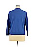 August Silk Blue Cardigan Size 1X - photo 2