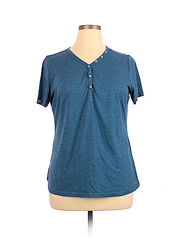 Assorted Brands Short Sleeve Henley (view 1)