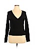 Wild Fable Black Long Sleeve Top Size XL - photo 1