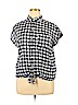 Old Navy Blue Short Sleeve Button-Down Shirt Size XL - photo 1
