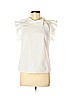 Philosophy Di Lorenzo Serafini 100% Cotton White Short Sleeve Blouse Size 4 - photo 1