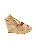 Jimmy Choo 100% Patent Leather Tan Wedges Size EU 38 - photo 1