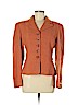 Bagutta Collection Orange Wool Blazer Size 8 - photo 1