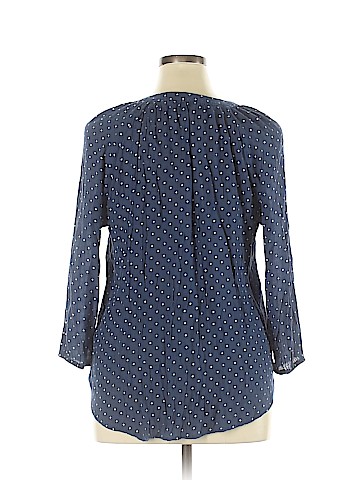 Counterparts 3/4 Sleeve Blouse (view 2)