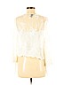Forever 21 100% Polyester Ivory Kimono Size S - photo 2