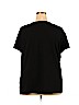 St. John's Bay 100% Cotton Black Short Sleeve Top Size 2X - photo 2