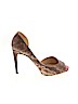 Nicholas Kirkwood 100% Snakeskin Brown Heels Size EU 37 1/2 - photo 1