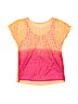 Justice Pink Short Sleeve Top Size 8 - photo 1