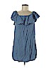 Forever 21 100% Lyocell Blue Casual Dress Size M - photo 1