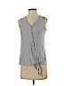 Rachel Zoe Blue Sleeveless Blouse Size S - photo 1