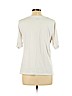 Ellen Tracy 100% Cotton White Short Sleeve Top Size L - photo 2