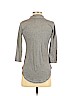 Hollister Gray Long Sleeve Button-Down Shirt Size XS - photo 2