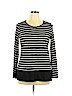 Apt. 9 Black Long Sleeve Top Size XL - photo 1