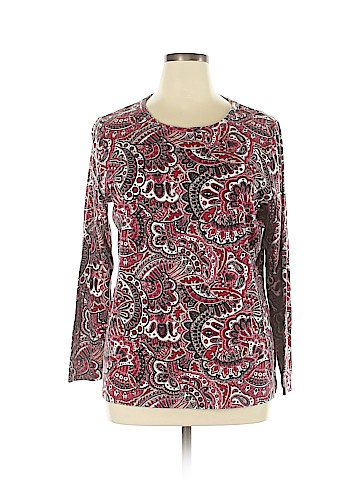 St. John's Bay Long Sleeve T-Shirt (view 1)