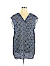 H&M 100% Polyester Blue Casual Dress Size 14 - photo 1