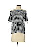 Ann Taylor LOFT Black Short Sleeve Top Size S (petite) - photo 1