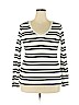 Merona 100% Cotton Ivory Long Sleeve T-Shirt Size XXL - photo 1