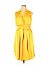 CATHERINE Catherine Malandrino 100% Polyester Yellow Casual Dress Size 1X - photo 1
