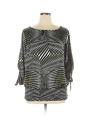 Worthington 3/4 Sleeve Blouse (view 1)