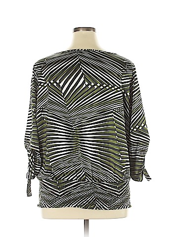 Worthington 3/4 Sleeve Blouse (view 2)