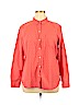 Old Navy 100% Cotton Orange Long Sleeve Button-Down Shirt Size XL - photo 1