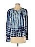 William Rast Blue Long Sleeve Blouse Size S - photo 1