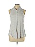 Donna Degnan White Sleeveless Blouse Size 10 - photo 1