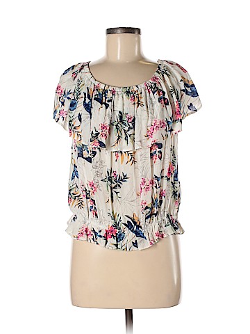 American Eagle Outfitters Short Sleeve Blouse (view 1)