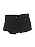 H&M Black Denim Shorts Size 12 - photo 1
