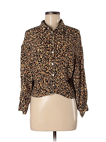 Zara TRF Long Sleeve Blouse (view 1)