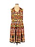 Gabby Skye Orange Casual Dress Size 16 - photo 1