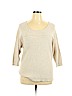 a.n.a. A New Approach Ivory Pullover Sweater Size 1X - photo 1