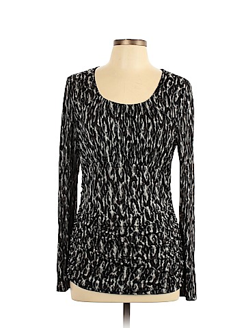 Classiques Entier Long Sleeve Silk Top (view 1)