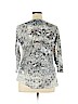 Style&Co Gray 3/4 Sleeve Top Size 0X - photo 2