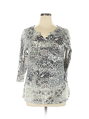 Style&Co 3/4 Sleeve Top (view 1)