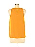 Mossimo 100% Polyester Yellow Sleeveless Blouse Size XS - photo 2