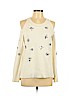 INC International Concepts Ivory Pullover Sweater Size L (petite) - photo 1