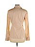 Victoria's Secret Tan Long Sleeve Button-Down Shirt Size M - photo 2