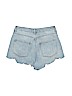 H&M 100% Cotton Blue Denim Shorts Size 6 - photo 2