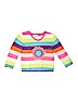 Hanna Andersson 100% Cotton Stripes Pink Pullover Sweater Size 110 cm / US 5-6 - photo 1