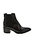 Valentino 100% Leather Black Ankle Boots Size EU 37 1/2 - photo 1