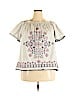 Knox Rose Ivory Short Sleeve Blouse Size XXL - photo 1
